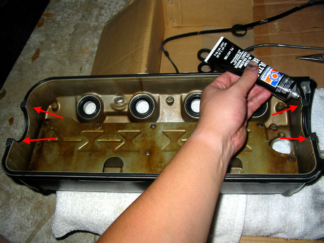 silicone valve cover gasket